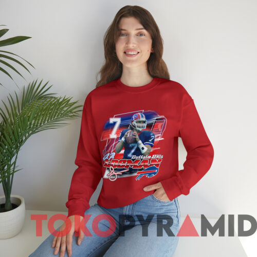 Vintage Buffalo Bills J P Losman Nfl Football T shirt Red Sweatshirt Vintage Buffalo Bills J P Losman Nfl Football T shirt Red Sweatshirt