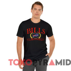 Vintage Buffalo Bills Logo 7 Nfl Football T shirt Black T shirt