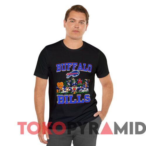 Vintage Buffalo Bills Looney Tunes Nfl T shirt Black T shirt Vintage Buffalo Bills Looney Tunes Nfl T shirt Black T shirt
