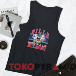 Vintage Buffalo Bills Looney Tunes Taz Nfl T-shirt 4 Vintage Buffalo Bills Looney Tunes Taz Nfl T shirt Black TankTop
