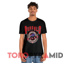 Vintage Buffalo Bills Member Club Logo Nfl T shirt Black T shirt