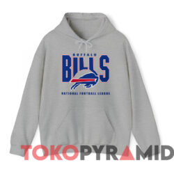 Vintage Buffalo Bills NFL Football T-shirt 3 Vintage Buffalo Bills Nfl Football T shirt Grey Hoodie