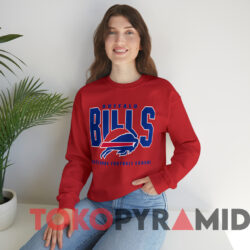 Vintage Buffalo Bills NFL Football T-shirt 2 Vintage Buffalo Bills Nfl Football T shirt Red Sweatshirt