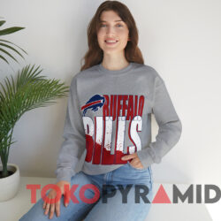 Vintage Buffalo Bills NFL Football T-Shirts 2 Vintage Buffalo Bills Nfl Football T shirts Grey Sweatshirt