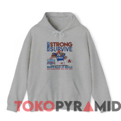 Vintage Buffalo Bills Only The Strong Survive T-shirt 2 Vintage Buffalo Bills Only The Strong Survive T shirt Grey Hoodie