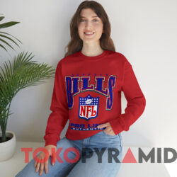 Vintage Buffalo Bills Pro Line NFL T-shirt 2 Vintage Buffalo Bills Pro Line Authentic Nfl T shirt Red Sweatshirt