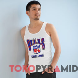 Vintage Buffalo Bills Pro Line NFL T-shirt 4 Vintage Buffalo Bills Pro Line Authentic Nfl T shirt White TankTop