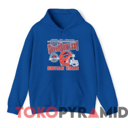 Vintage Buffalo Bills Super Bowl Xxv Logo 7 T shirt Blue Hoodie