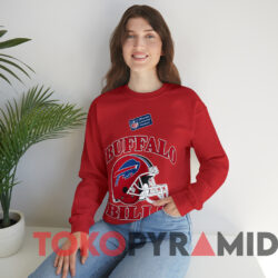 Vintage Buffalo Bills Trench NFL Football T-shirt 2 Vintage Buffalo Bills Trench Nfl Football T shirt Black Sweatshirt