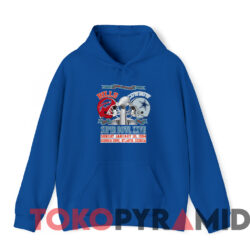 Vintage Buffalo Bills vs Dallas Cowboys Super Bowl XXVII T-shirt 4 Vintage Buffalo Bills Vs Dallas Cowboys Super Bowl Xxvii T shirt Blue Hoodie