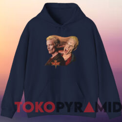 Vintage Buffy The Vampire Slayer Spike T shirt Navy Hoodie