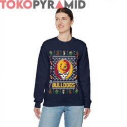 Vintage Bulldogs Grateful Dead Ugly Christmas