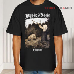 Vintage Burzum Filosofem Cover Ver2 Black T shirt