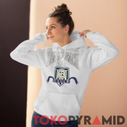 Vintage CSULB Cal State University Long Beach Sweatshirt 1990s Very Rare 4 Vintage CSULB California State University Long Beach Woman White Hoodie 1990s