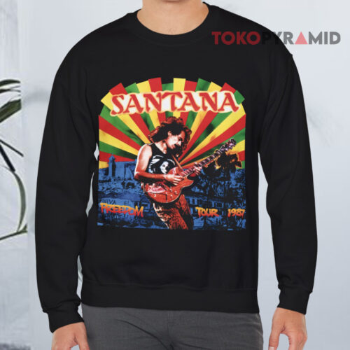 Vintage Carlos Santana 1987 Freedom Band Sweatshirt