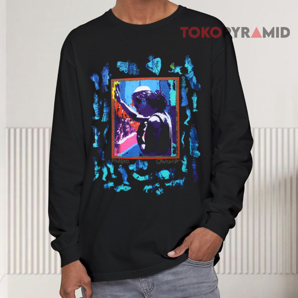 Vintage Carlos Santana Milagro Long sleeved Vintage Carlos Santana Milagro Long sleeved
