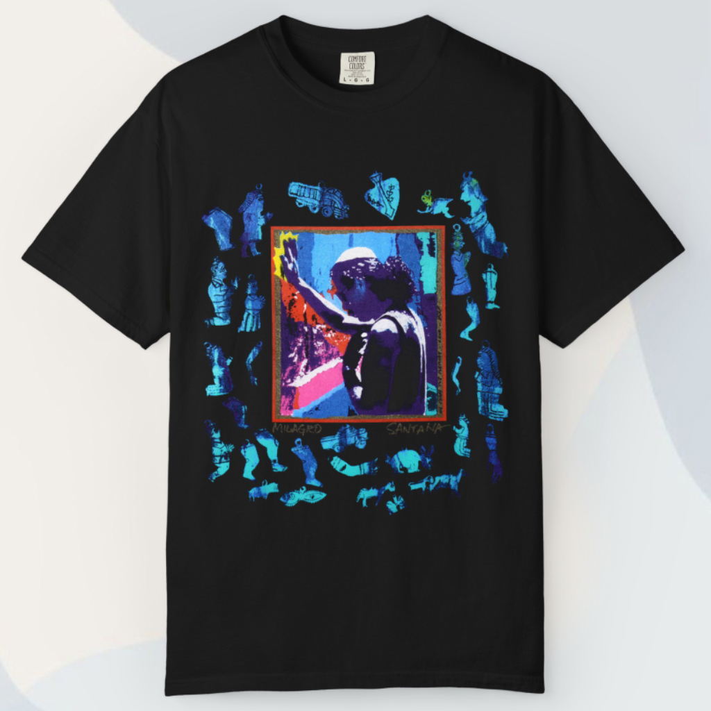 Vintage Carlos Santana Milagro T shirt Vintage Carlos Santana Milagro T shirt