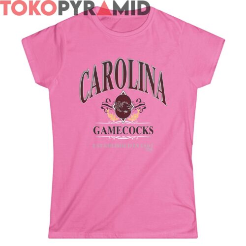 Vintage Carolina Gamecocks Established In 1801 Shirt