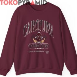 Vintage Carolina Gamecocks Established In 1801 Shirt