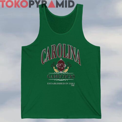 Vintage Carolina Gamecocks Established In 1801 Shirt