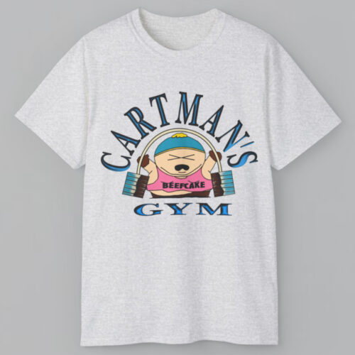 Vintage Cartman's Gym Beefcake T shirt