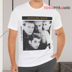 Vintage Catching Up With Depeche Mode White T shirt
