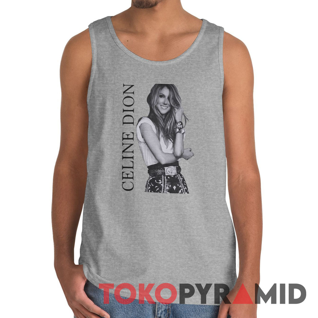Vintage Celine Dion Photo Tank Top Vintage Celine Dion Photo Tank Top