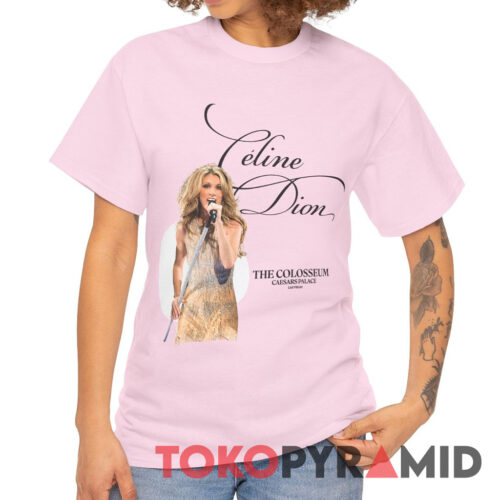 Vintage Celine Dion The Colosseum Caesars Palace Tee