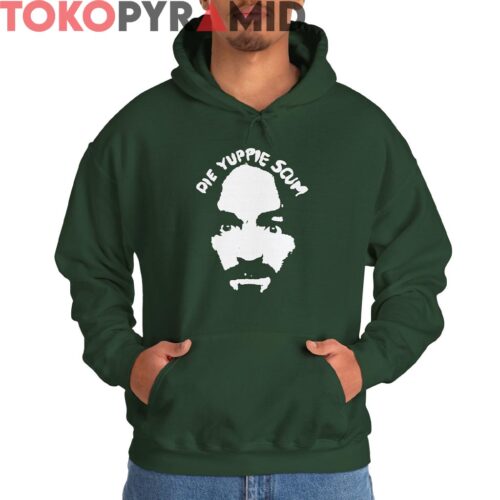 Vintage Charles Manson Die Yuppie Scum Shirt