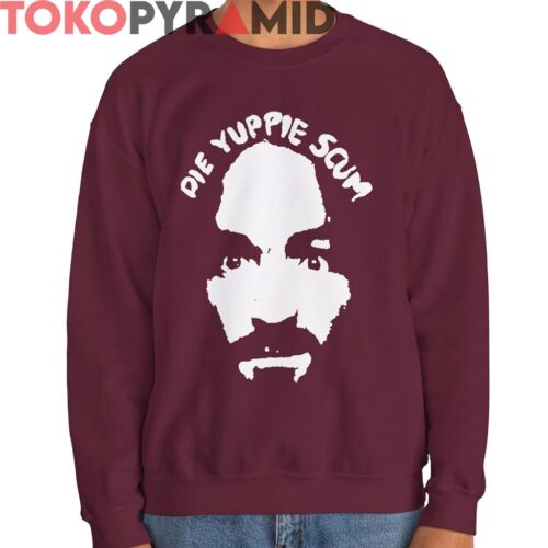 Vintage Charles Manson Die Yuppie Scum Shirt