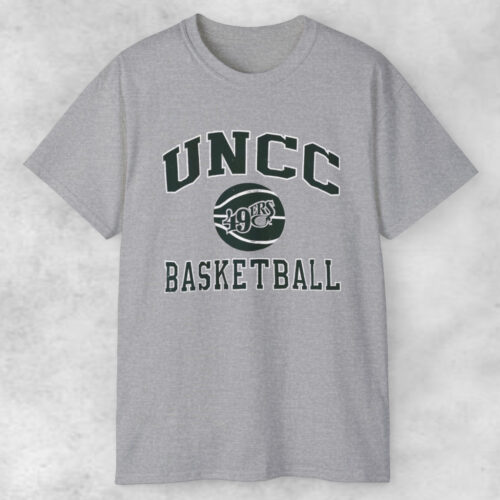 Vintage Charlotte 49ers Basketball T shirt Vintage Charlotte 49ers Basketball T shirt