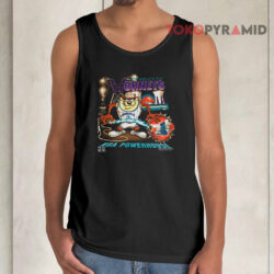 Vintage Charlotte Hornets Taz NBA Powerhouse Shirt 2 Vintage Charlotte Hornets Nba Taz Powerhouse Tank Top