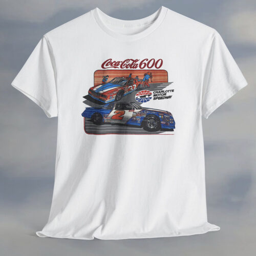 Vintage Charlotte Motor Speedway 1987 Coca-Cola 600 Nascar Shirt