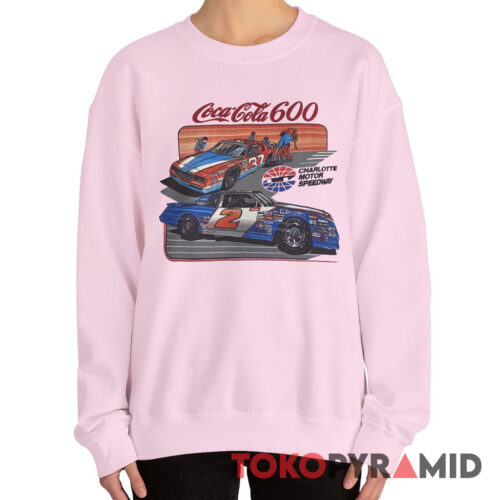 Vintage Charlotte Motor Speedway 1987 Coca Cola 600 Nascar Sweatshirt