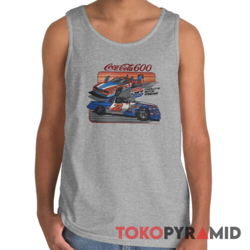 Vintage Charlotte Motor Speedway 1987 Coca Cola 600 Nascar Tank Top