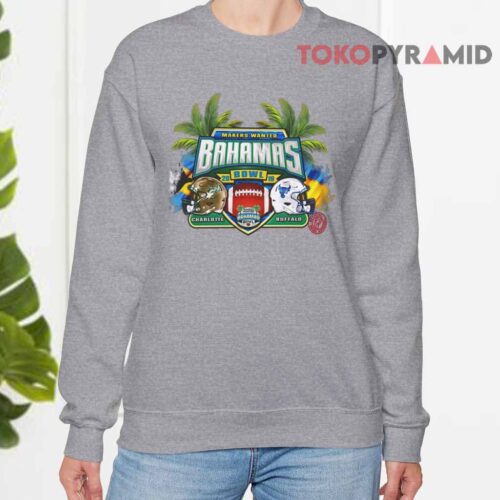 Vintage Charlotte Vs Buffalo Bahamas Bowl 2019 Sweatshirt