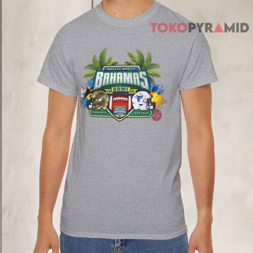 Vintage Charlotte Vs Buffalo Bahamas Bowl 2019 T shirt