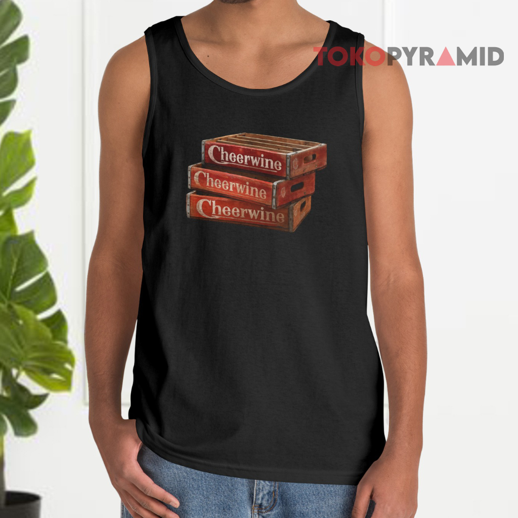 Vintage Cheerwine Crates Tank Top Vintage Cheerwine Crates Tank Top