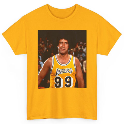 Vintage Chevy Chase T-shirt Signed The Fletch Los Angeles Lakers Unique