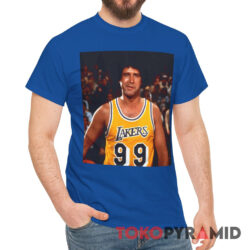 Vintage Chevy Chase T shirt Signed The Fletch Los Angeles Lakers Unique Tee