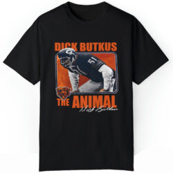 Vintage Chicago Bears Dick Butkus The Animal T-shirt 5 Vintage Chicago Bears Dick Butkus The Animal T shirt