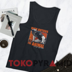 Vintage Chicago Bears Dick Butkus The Animal T-shirt 4 Vintage Chicago Bears Dick Butkus The Animal T shirt Black TankTop