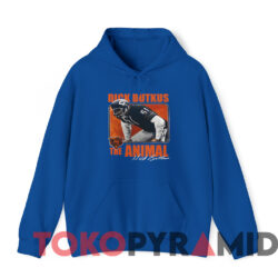 Vintage Chicago Bears Dick Butkus The Animal T-shirt 2 Vintage Chicago Bears Dick Butkus The Animal T shirt Blue Hoodie