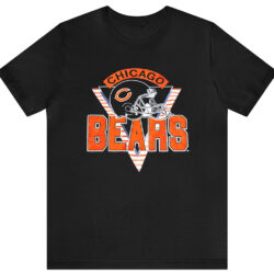 Vintage Chicago Bears Helmet NFL T-Shirt 5 Vintage Chicago Bears Helmet Nfl T shirt