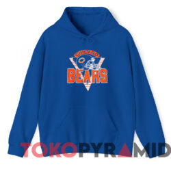 Vintage Chicago Bears Helmet NFL T-Shirt 2 Vintage Chicago Bears Helmet Nfl T shirt Blue Hoodie