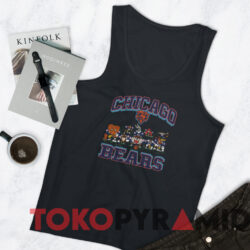 Vintage Chicago Bears Looney Tunes T-shirt 4 Vintage Chicago Bears Looney Tunes T shirt Black TankTop