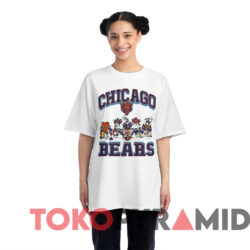 Vintage Chicago Bears Looney Tunes T shirt White T shirt
