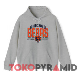 Vintage Chicago Bears National Conference T-shirt 3 Vintage Chicago Bears National Conference T shirt Grey Hoodie