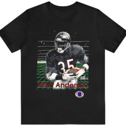 Vintage Chicago Bears Neal Anderson NFL T-shirt 5 Vintage Chicago Bears Neal Anderson Nfl T shirt