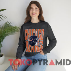 Vintage Chicago Bears NFL Football T-shirt 3 Vintage Chicago Bears Nfl Football T shirt Dark Heather Sweatshirt